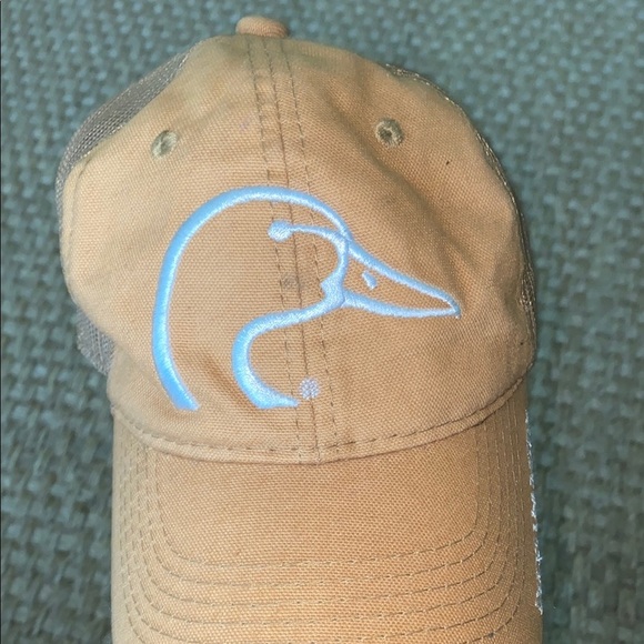 Ducks Unlimited Tan/Brown Duck Logo Cap - Picture 6 of 10